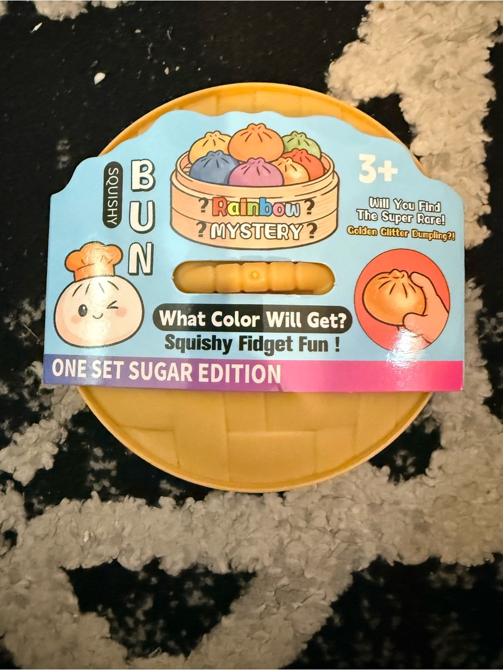 Rainbow Mystery - Yellow Sugar Edition Kids Fidget Toy